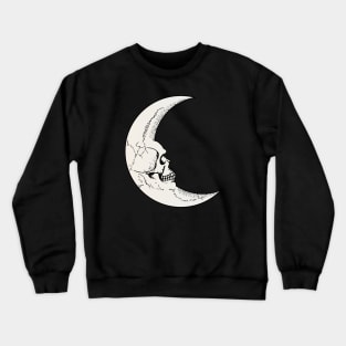 Halloween Moon Crewneck Sweatshirt